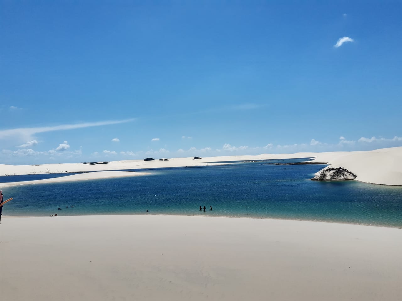 Lagoas do Circuito Santo Amaro nos Lençóis Maranhenses