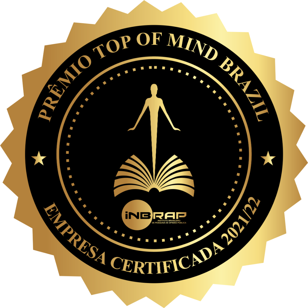 Prêmio Top of Mind Brazil - Empresa Certificada 2021/22 - INBRAP